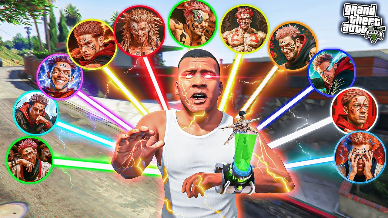 FRANKLIN Upgrading TO THE STRONGEST SUKUNA in GTA 5 (Hindi) | GTA5 AVENGERS (GTA 5 mods)