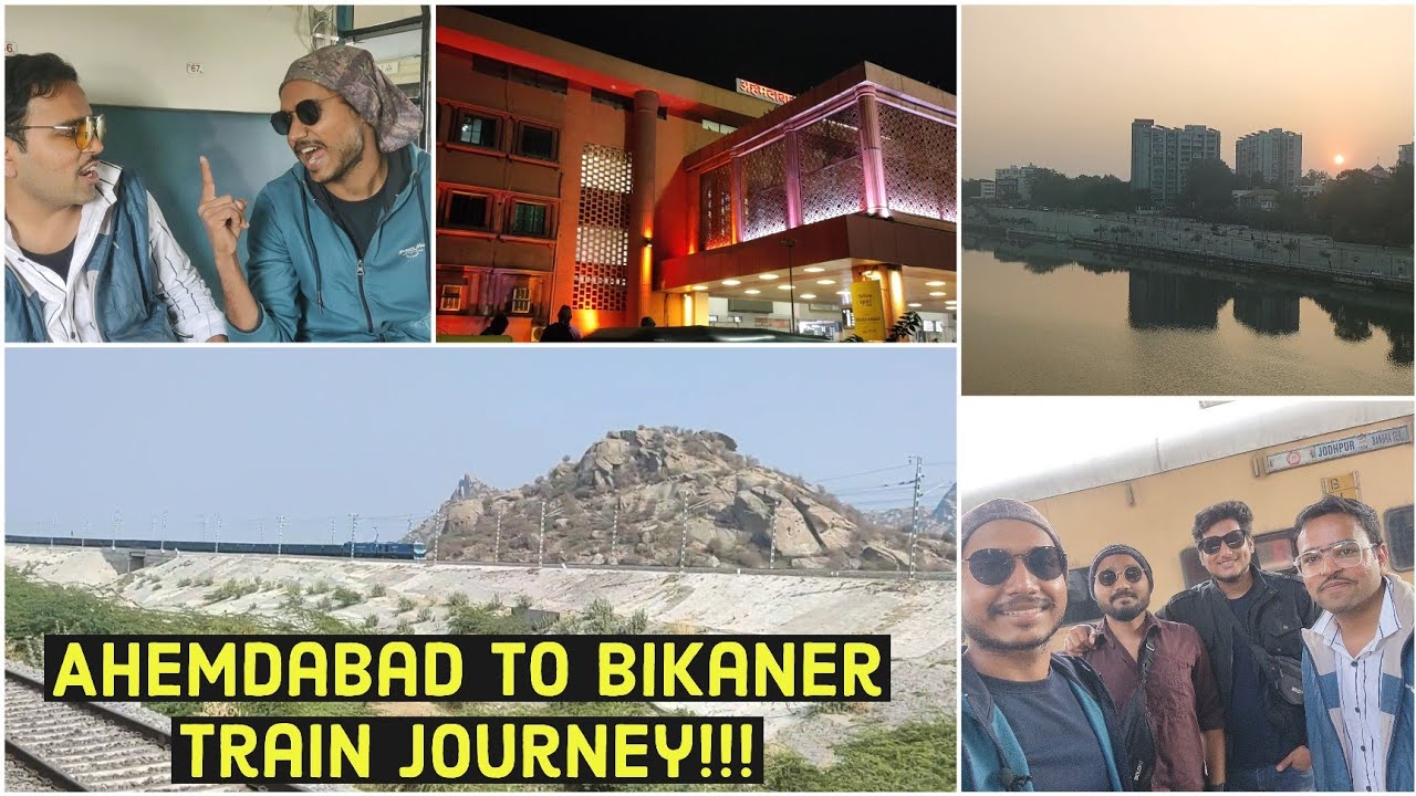 Journey From Ahemdabad to Bikaner in Kochuveli - Shri Ganganagar Express | Vlogging Tales