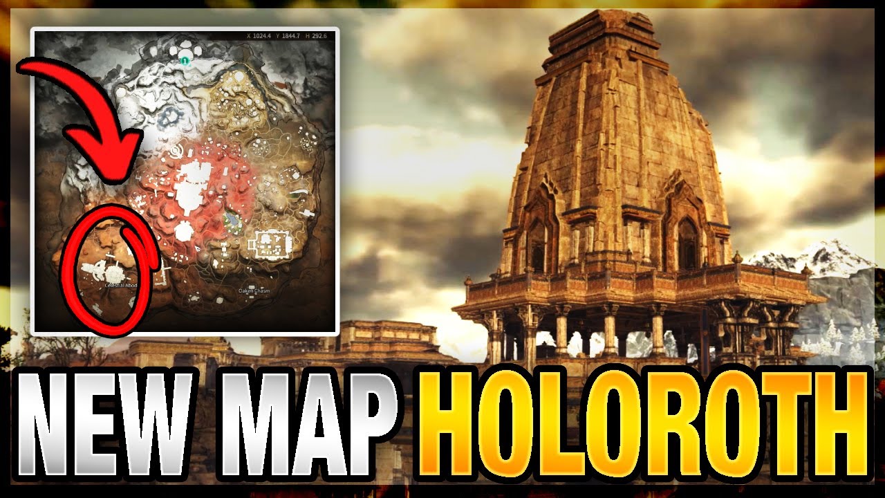 NEW HOLOROTH MAP PREVIEW - 40 Minutes Of The New Naraka Bladepoint Holoroth First Look!