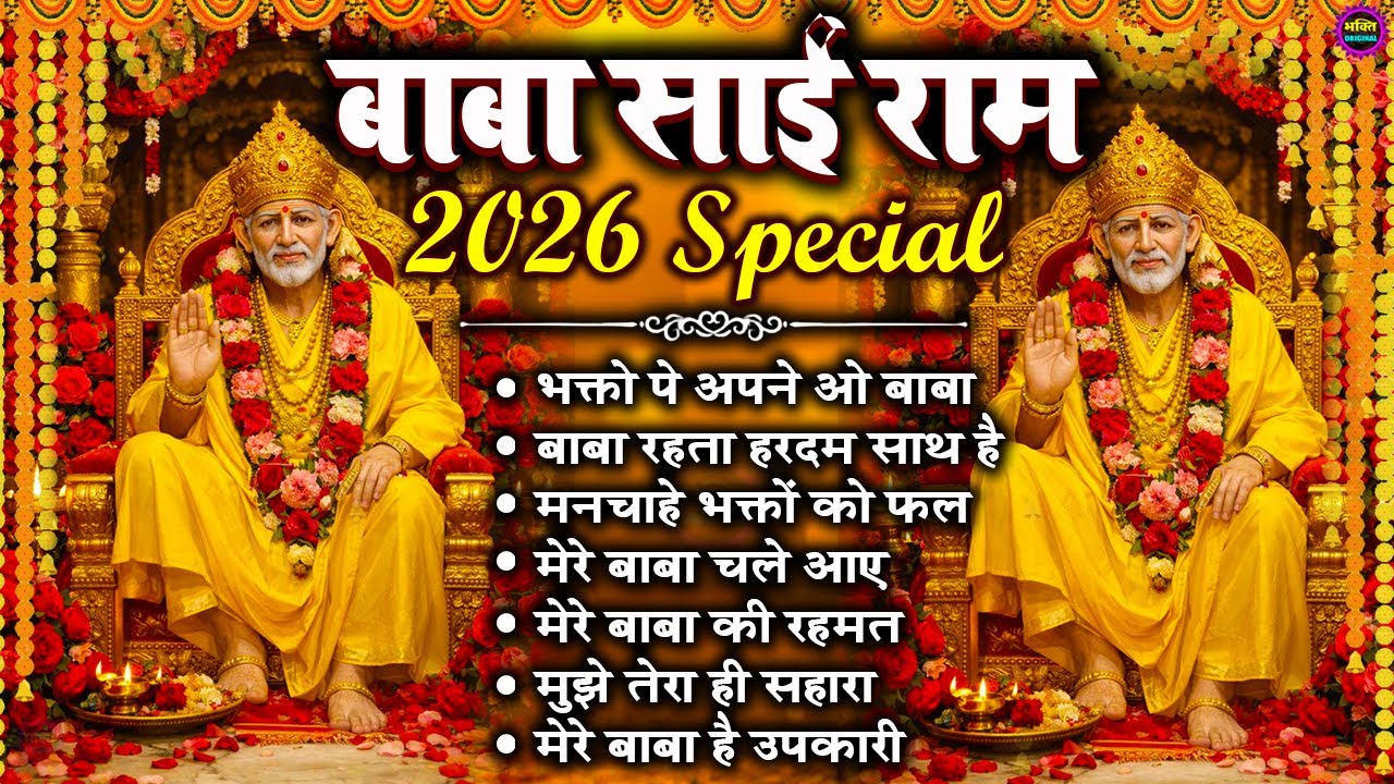 2026 Nonstop Bhajan Sai Ji : Popular Sai Baba Bhajan 🙏📿 : Sai Baba Bhajan : Sai Baba 2026 New Songs