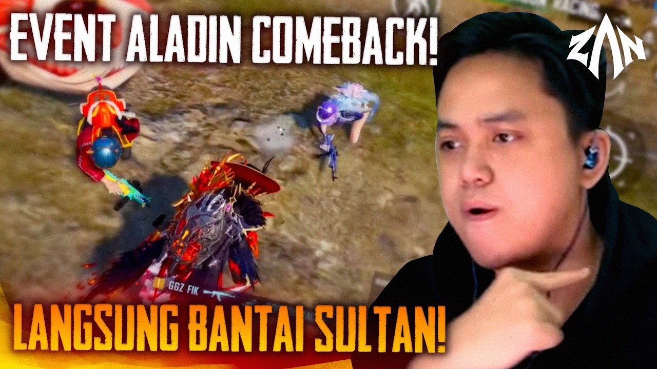 Event Aladin COMEBACK, Langsung BANTAI SULTAN - 26 Kills | PUBGM Indonesia