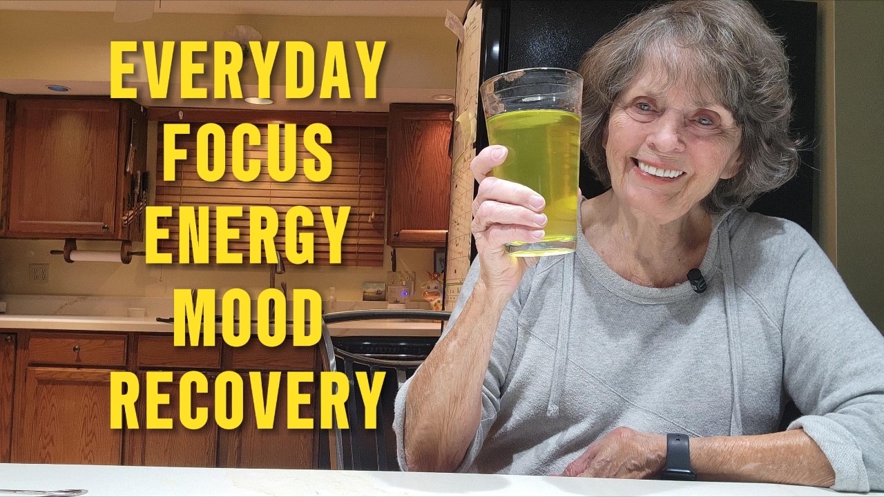 Try this delicious drink to see if it will help focus energy and mood!