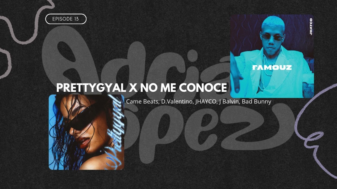 PRETTYGYAL X NO ME CONOCE | Came Beats, D.Valentino, J Balvin, Bad Bunny (MASHUP-ADRIANLOPEZ)