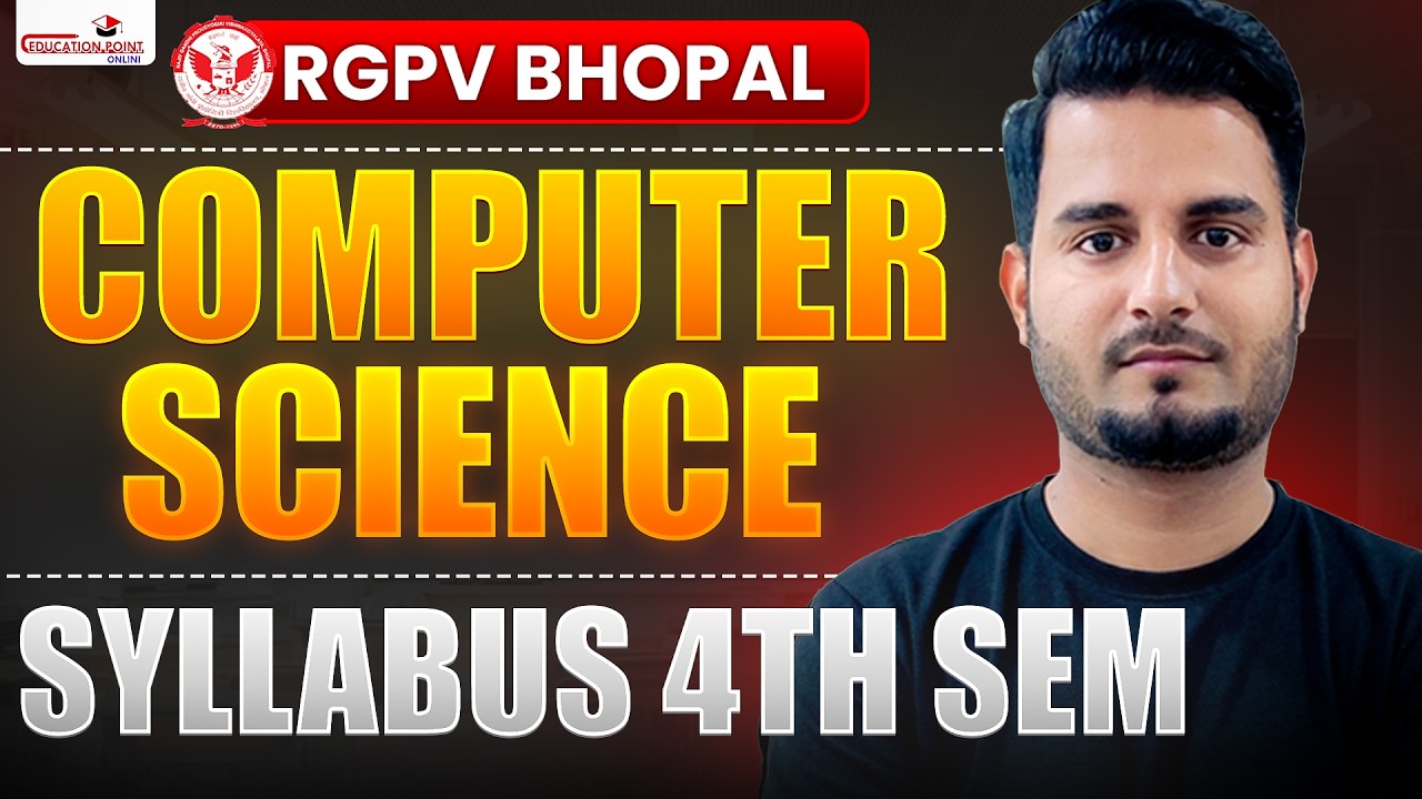 RGPV Computer Science Engineering (CSE) B.Tech 4th Sem 2nd Year Syllabus | Road Map for CSE 4th Sem