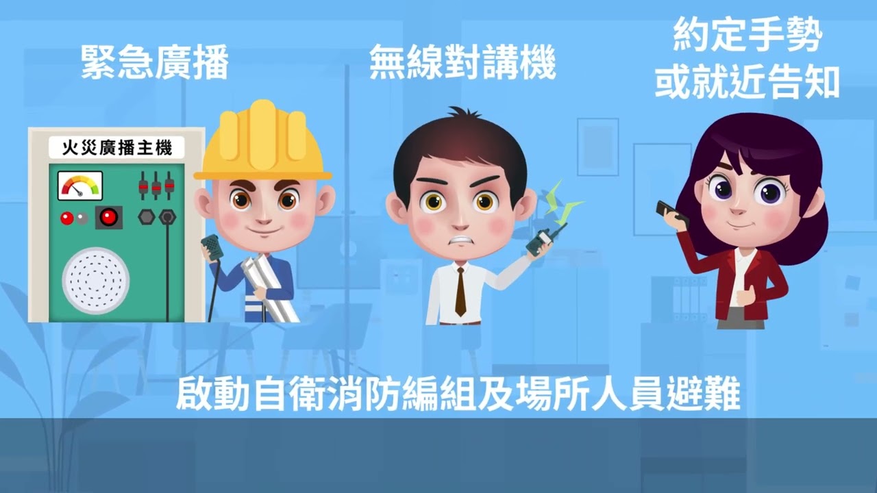 民眾防火管理互動學習網—消防編組演練課程
