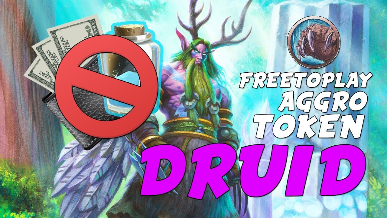 Free To Play Aggro Token Druid | Arrivare Legend con un deck da 1000 polveri
