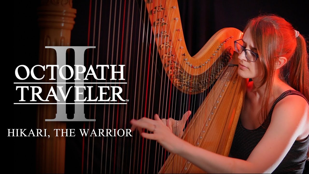 Hikari, the Warrior - Octopath Traveler II (Harp Cover)