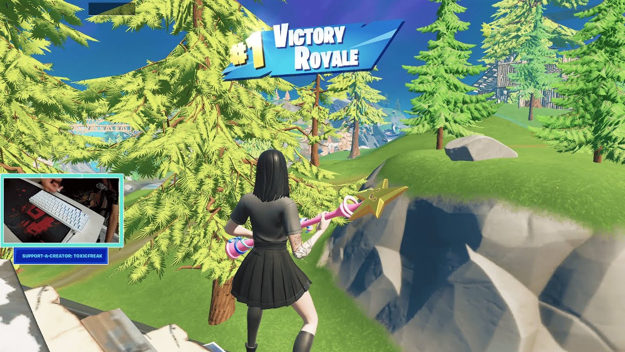 MY FIRST WIN OF FORTNITE CHAPTER 2 SEASON 8! (Charlotte Skin)