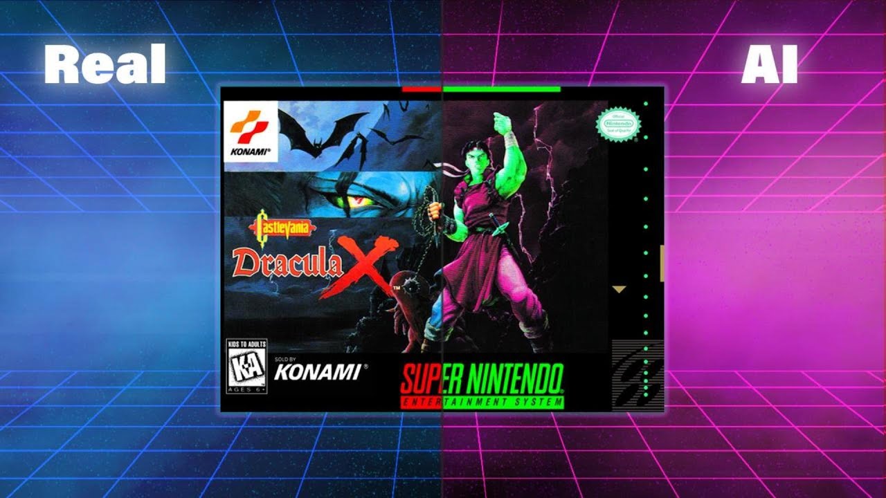 Beginning, but it's continued by AI【Castlevania Dracula X Vampire's Kiss】