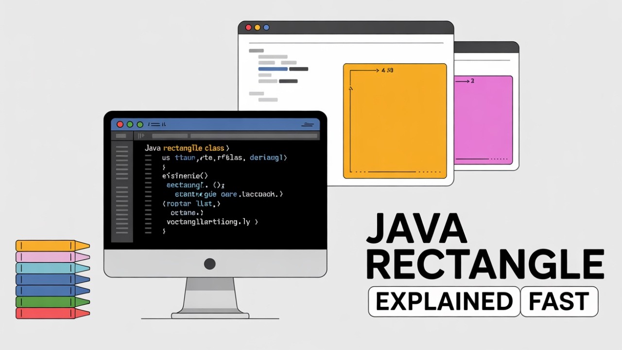 ICSE Grade 10 Computer Applications(JAVA) - Rectangle Class Based Program