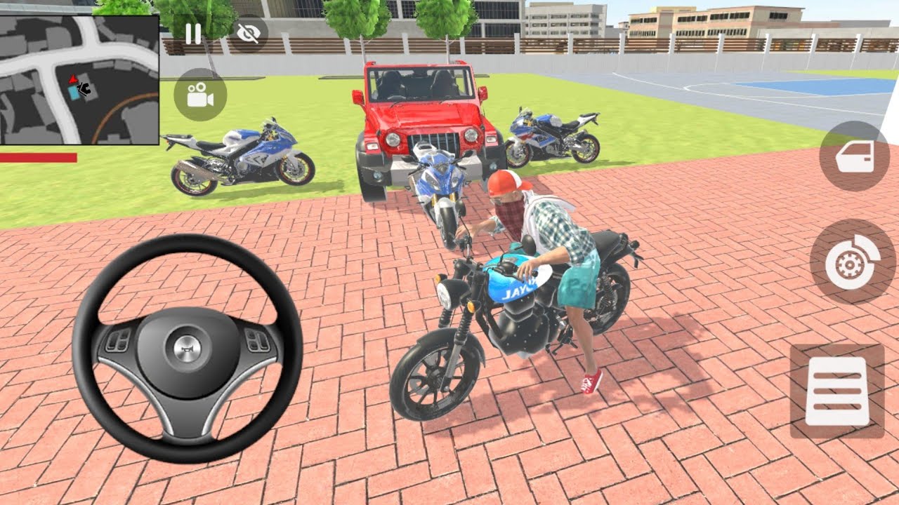 🎮Franklin order by 3️⃣R15 in Indian 🇮🇳bike 💥Theft Auto simulator!!!!!!!!!🎮