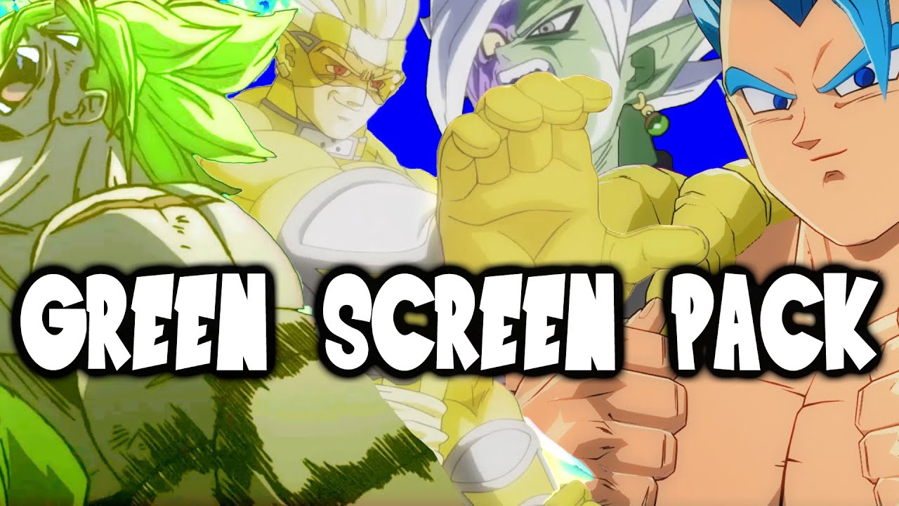 Major DBS Green Screen ( Broly, Gogeta, Zamasu Hearts & More)