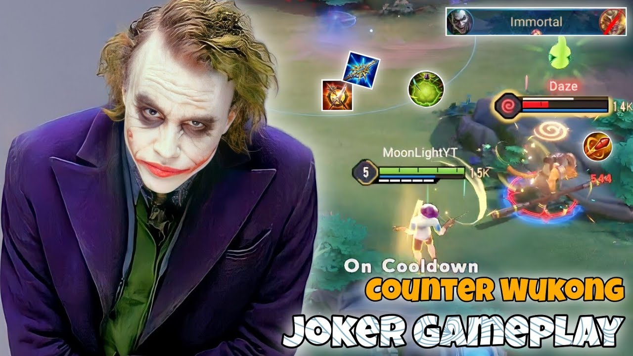Joker Dragon Lane Pro Gameplay | let's Counter Wukong | Arena of Valor Liên Quân mobile CoT