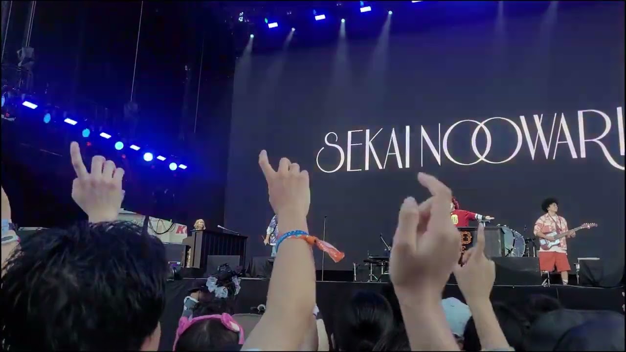 SEKAI NO OWARI(세카이노오와리) - 虹色の戦争(무지갯빛 전쟁) | 230819 SUMMER SONIC 2023 TOKYO