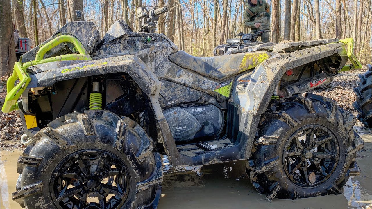 I Put OUTLAW 3s And A BIG GUN EVO U On The 2020 OUTLANDER XMR 850