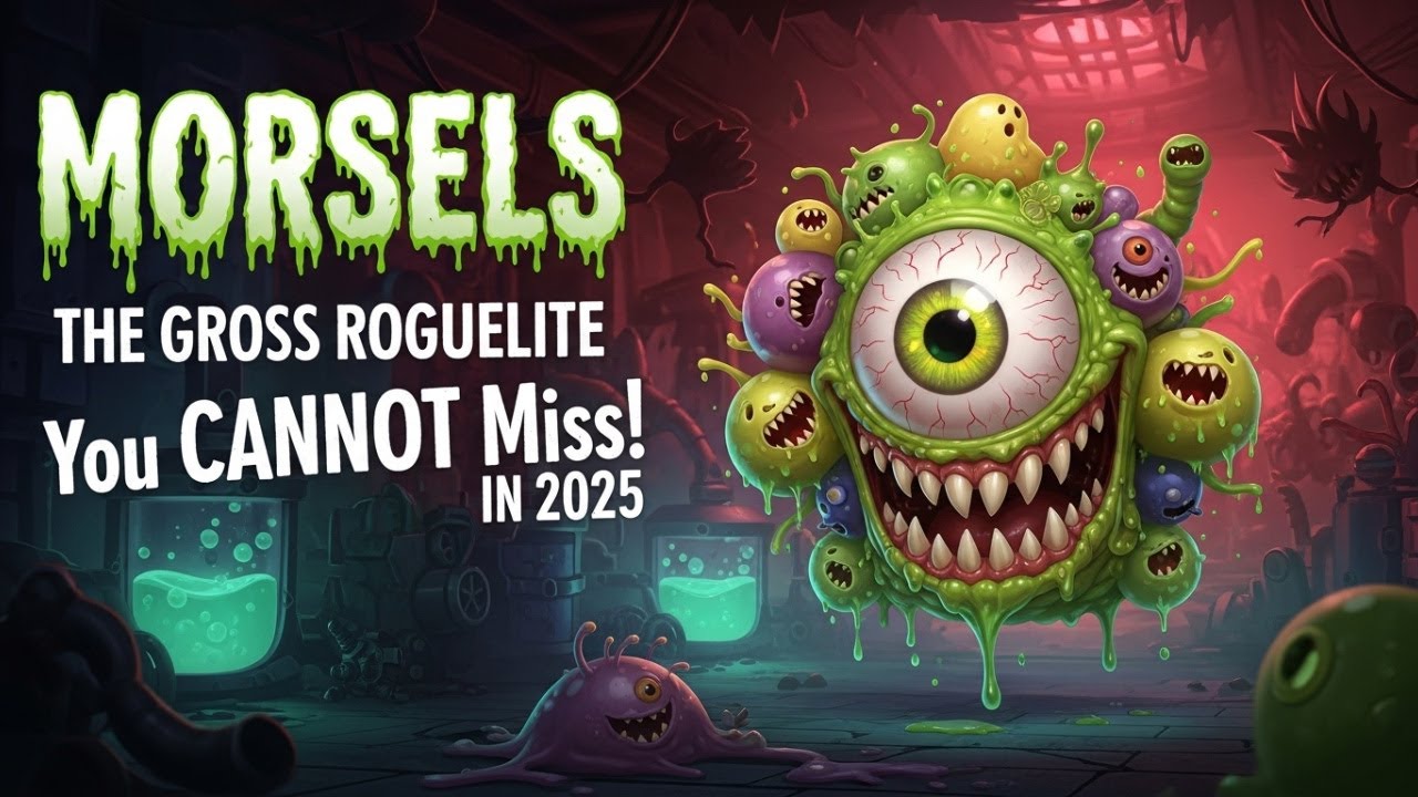 Morsels: отвратительный рогалик, который вы НЕ МОЖЕТЕ пропустить в 2025 году!