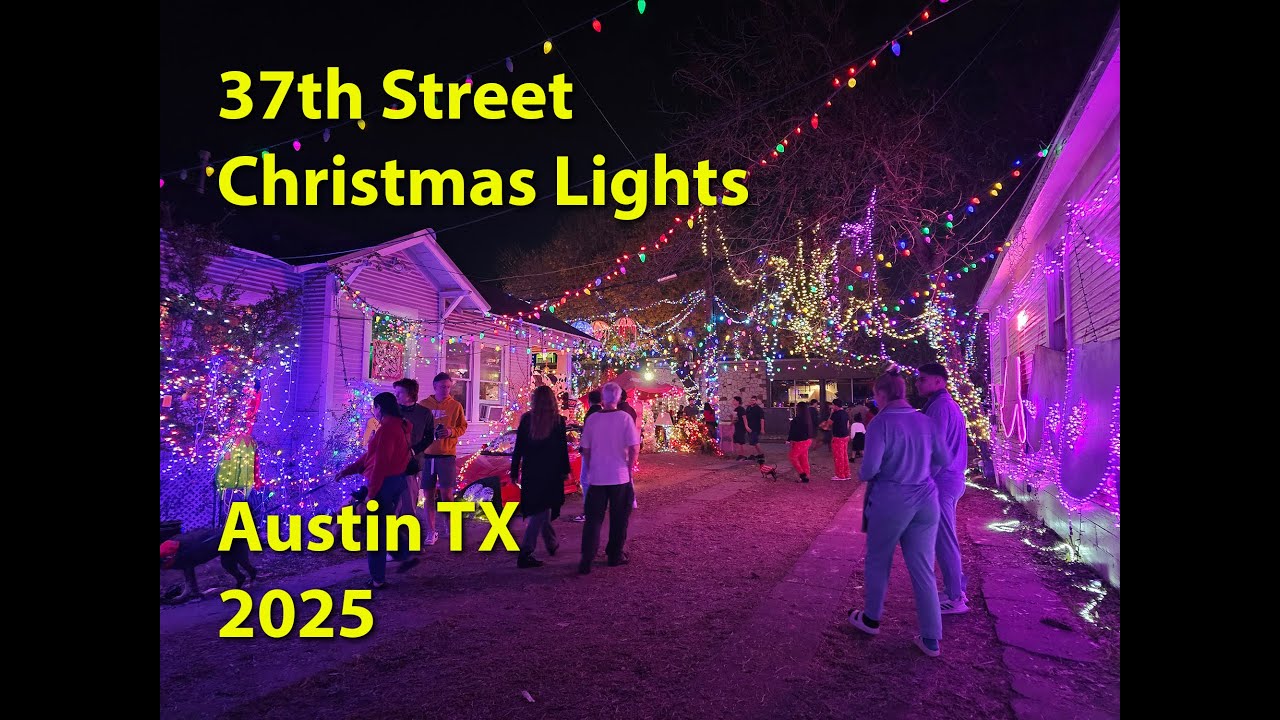 37th Street Christmas Lights 2025