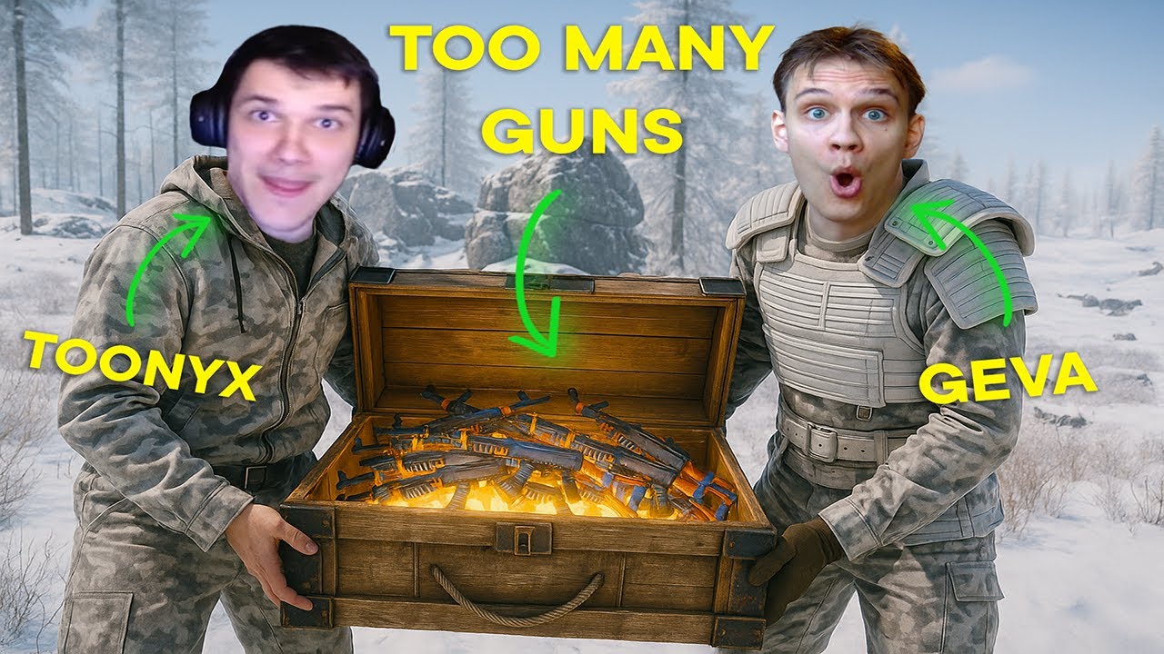 WE GOT SO LOADED WE HAD TO THROW GUNS AWAY👀ft. @toonyx4316  - Rust