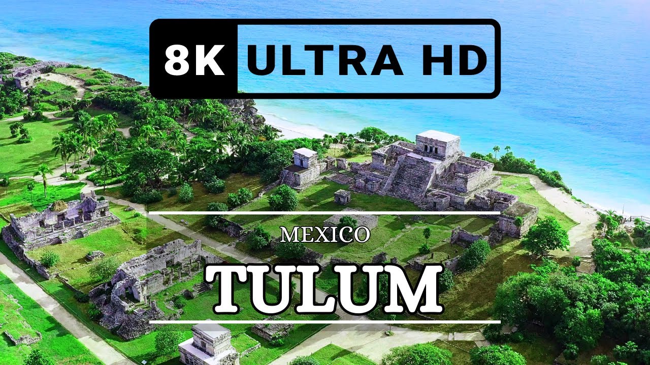 Tulum Mexico | 8K Ultra HD by Drone Footage