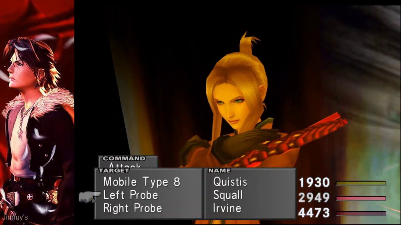 Final Fantasy VIII Remastered - Mobile Type 8 Boss Fight