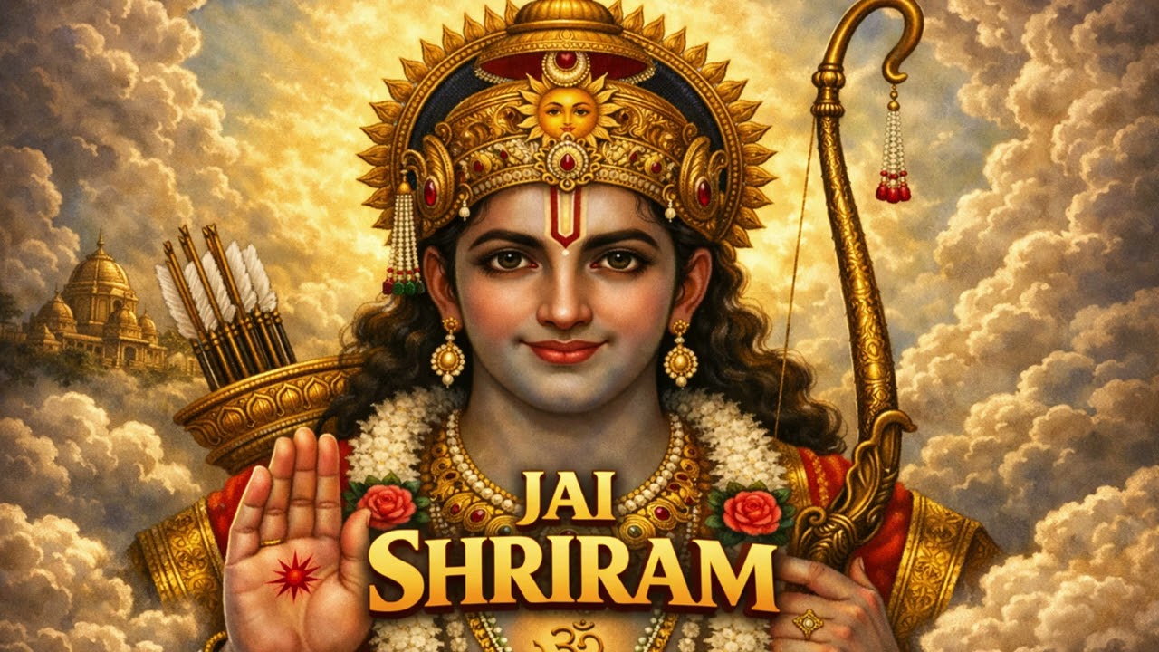 JAI SHRIRAM | FEEL THE DIVINE POWER OF LORD RAM 🙏 | PEACE, STRENGTH & PROTECTION 🚩