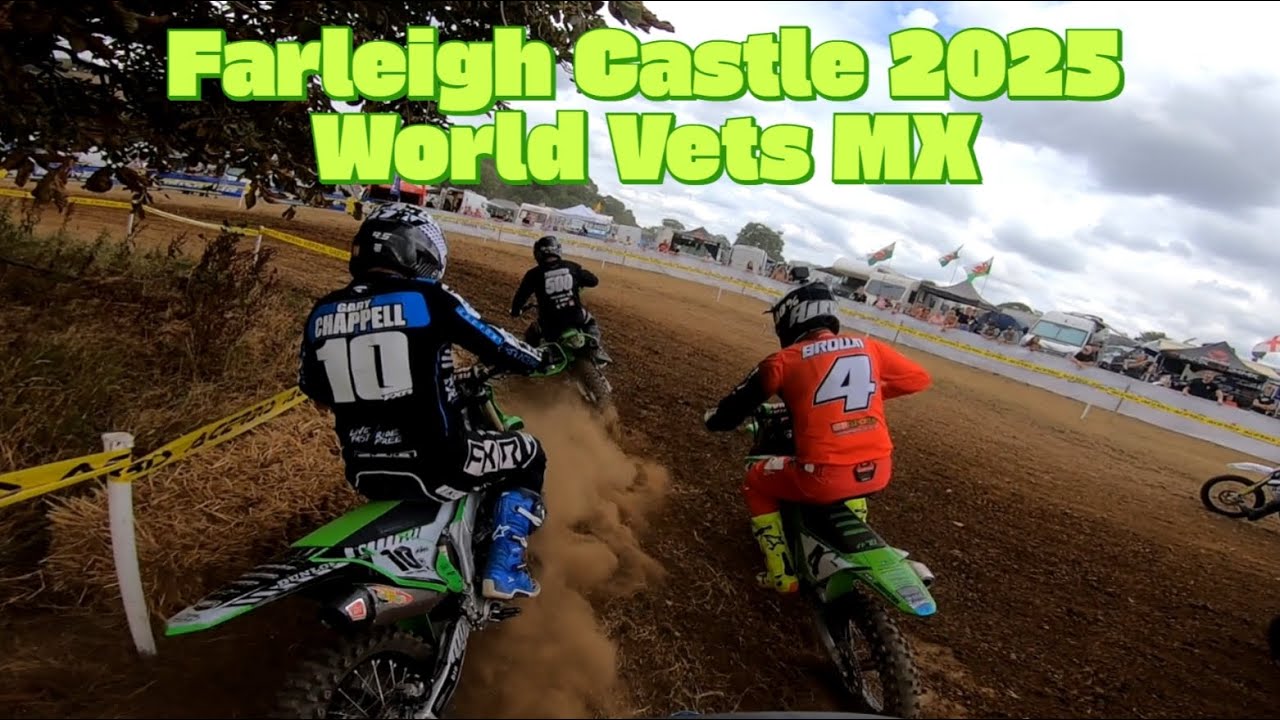 Farliegh Castle World Vets MX 2025 Over 50,s race 2