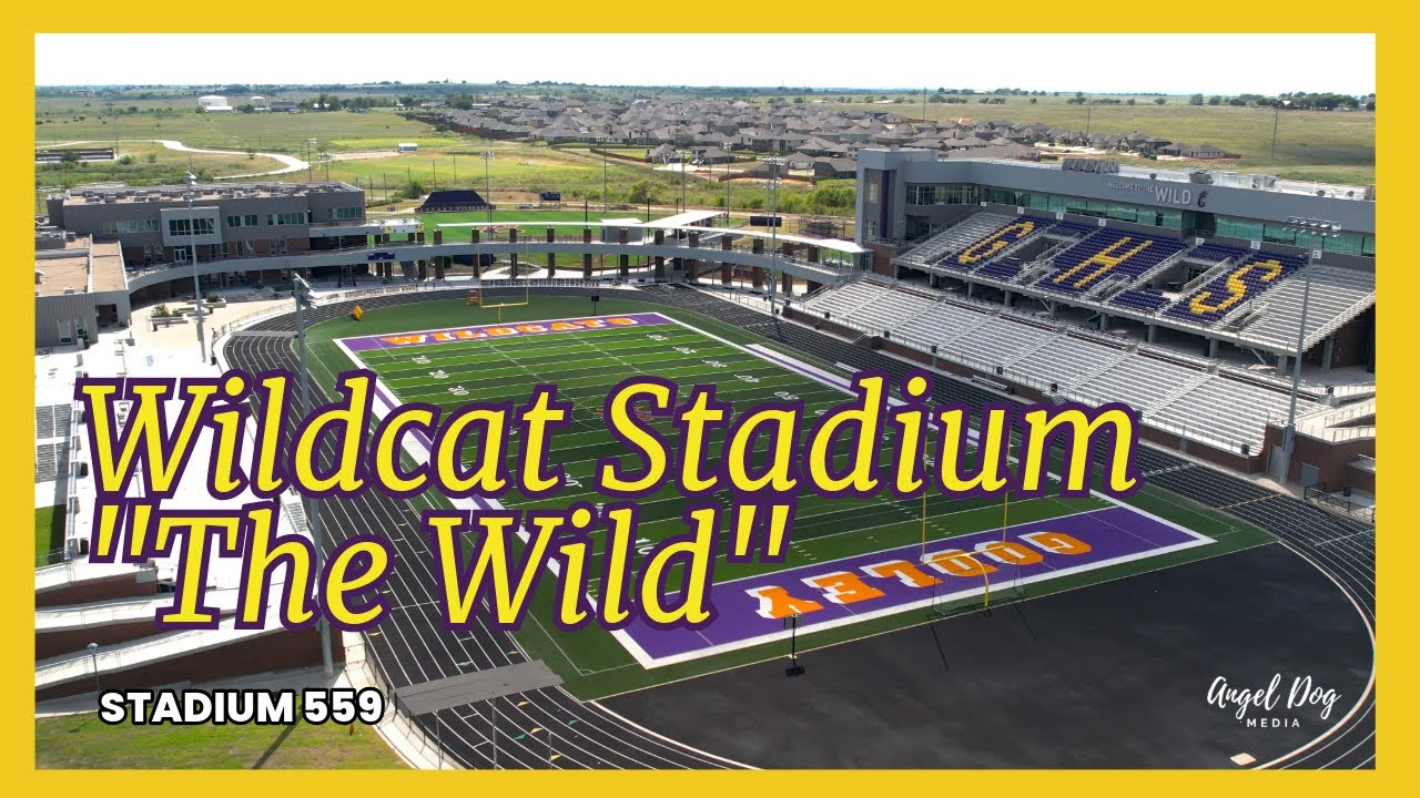 New in 2024 Godley ISD Wildcat Stadium a short drive SW of Fort Worth
