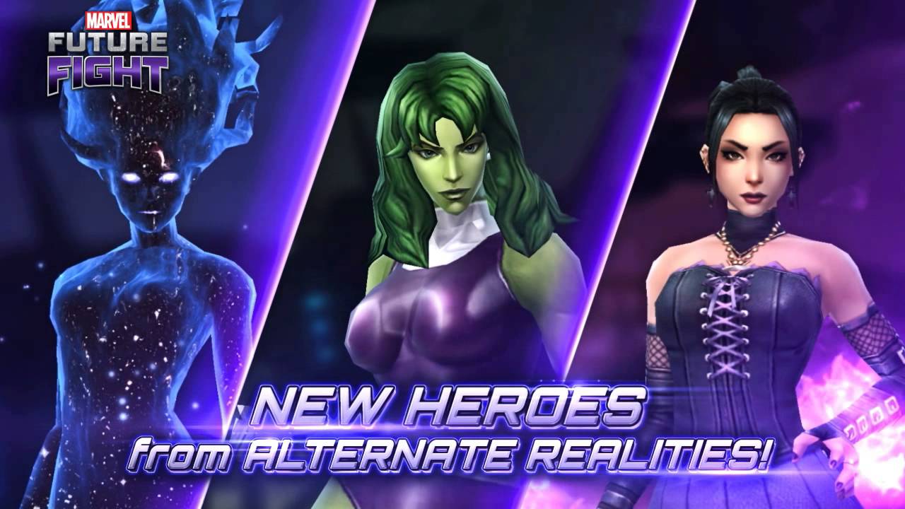 MARVEL Future Fight : MARVEL'S Secret Wars update! Rise of the NEW HEROES from ALTERNATE REALITIES!