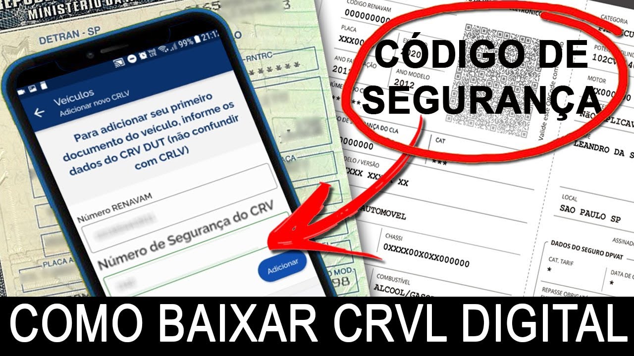 COMO BAIXAR CRLV DIGITAL - ERRO 