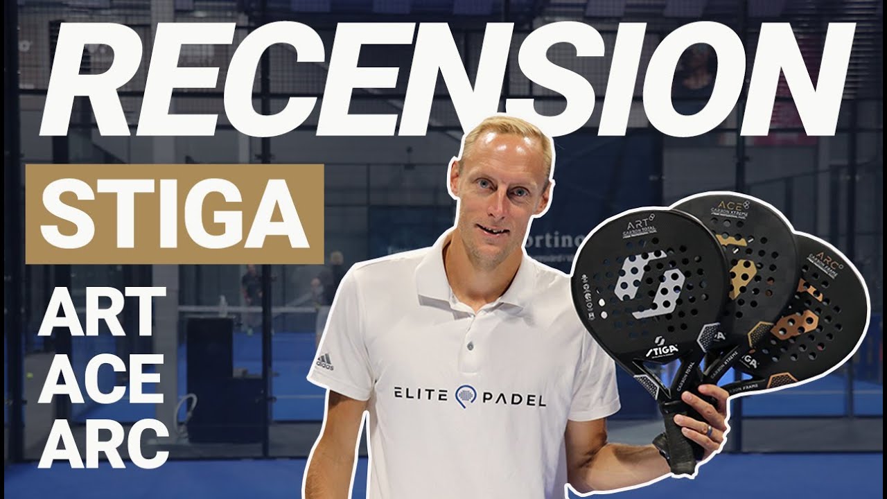 Stiga Arc, Art och Ace [Test, Review & Recension] Eng Sub