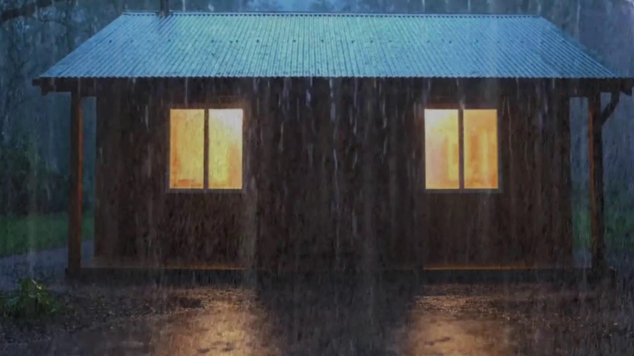 Heavy Rain at Night for Deep Sleep 🌙 | Rain Sounds Only (LIVE)