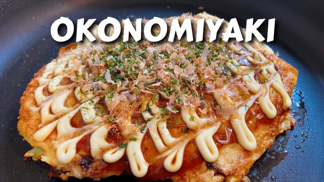 How To Make Okonomiyaki At Home | You Can Make It in 10 Min! Super Easy Japanese Pancake Recipe!