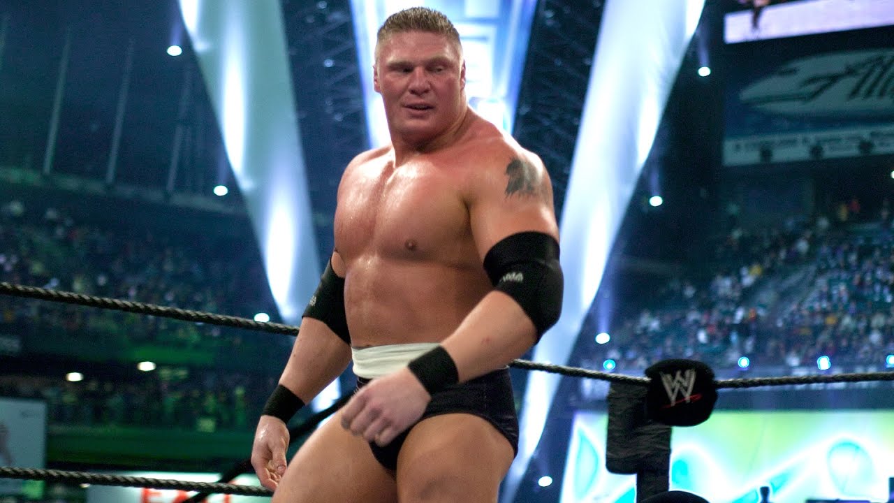 Первое появление Брока Леснара на WrestleMania: WrestleMania 19