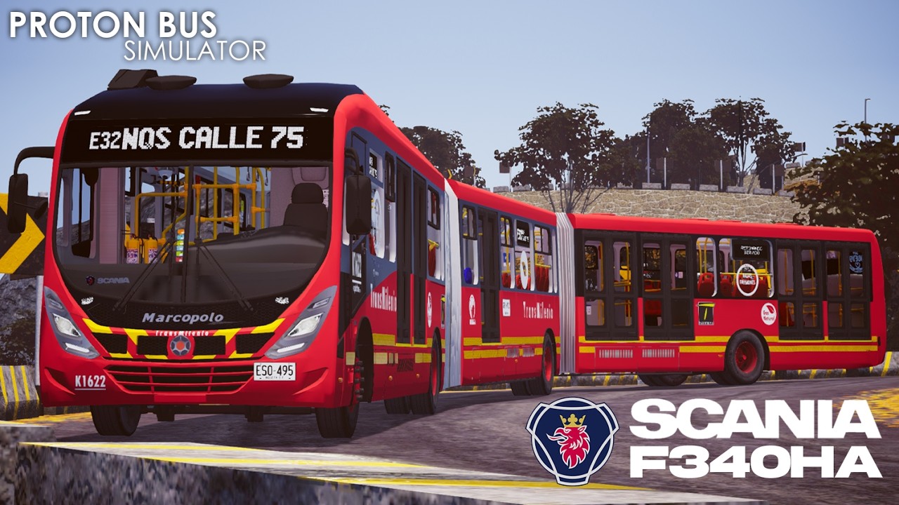 [PBS] Marcopolo Superpolo Gran Viale BRT Scania F340HA Biarticulado de Capital Bus S.A.S.