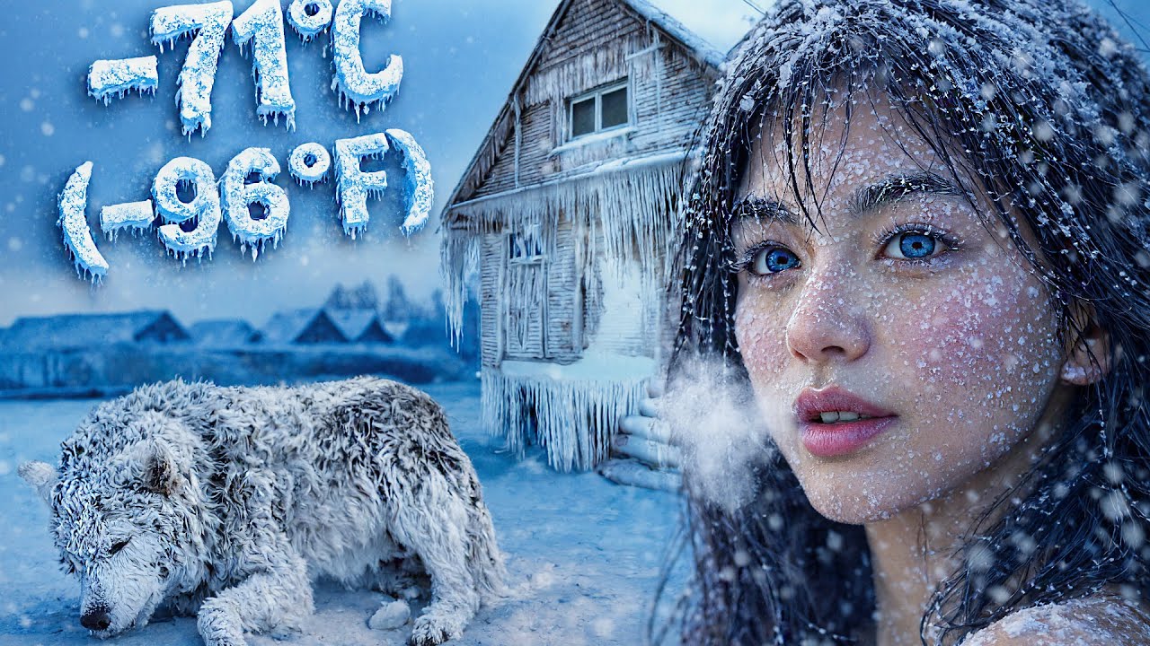 ¡LA VIDA EN OYMYAKON YAKUTSK, EL PUEBLO MÁS FRÍO Y HELADO DEL MUNDO! -  ¡SOBREVIVIR A -71 °C!