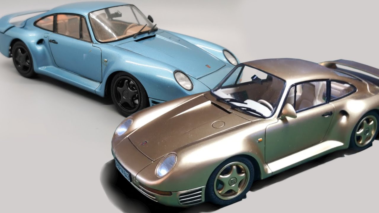 Buddy Build: (JG-Toy & SAG) Building an 80s Porsche 959 by Tamiya