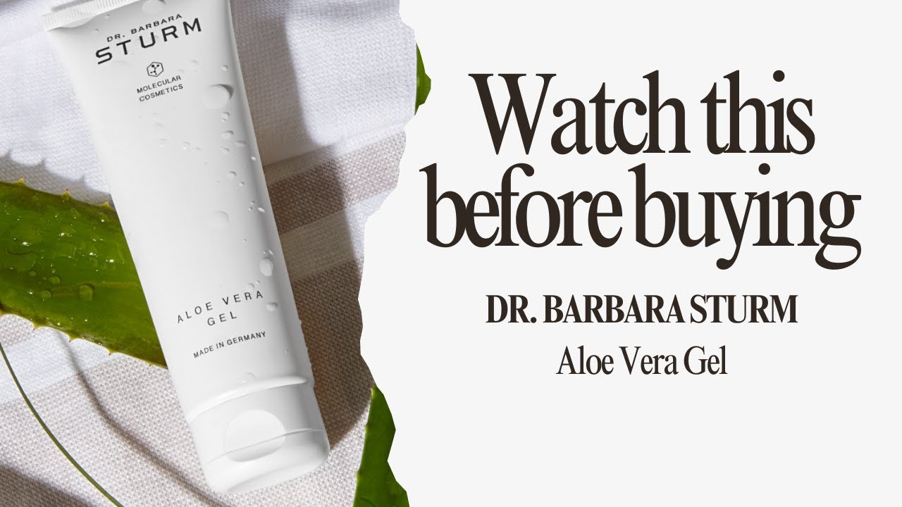 Test and Review: DR BARBARA STURM Aloe Vera Gel