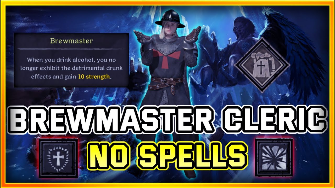 Brewmaster Cleric + Zero to Hero Solo Cleric | Dark and Darker