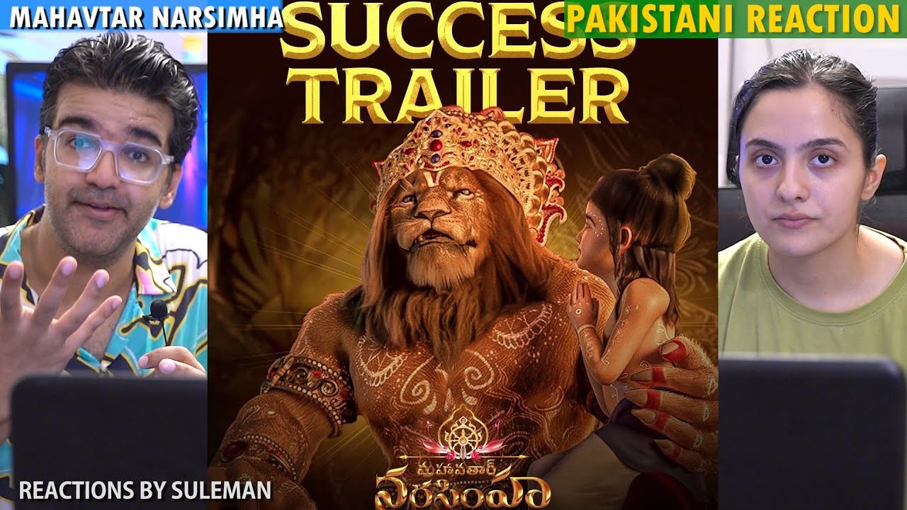 Pakistani Couple Reacts To Mahavatar Narsimha Success Trailer | Hindi | Ashwin K | Hombale Films 