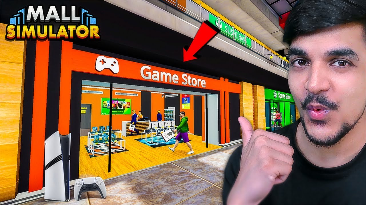NEW GAME STORE + SUPERMARKET IN MY CITY MALL 🎮🛍️ | Mall Simulator #3