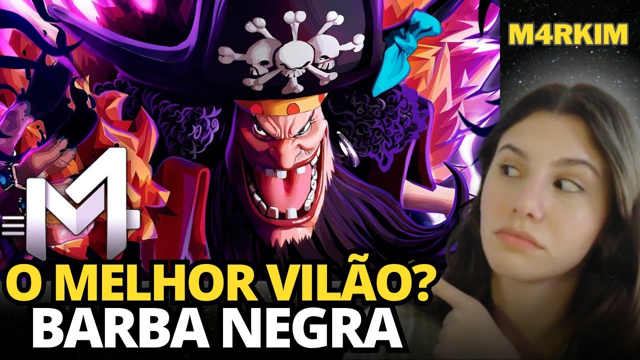 ANIJUH REACT - Barba Negra (One Piece) - Sonhos e Escuridão | M4rkim