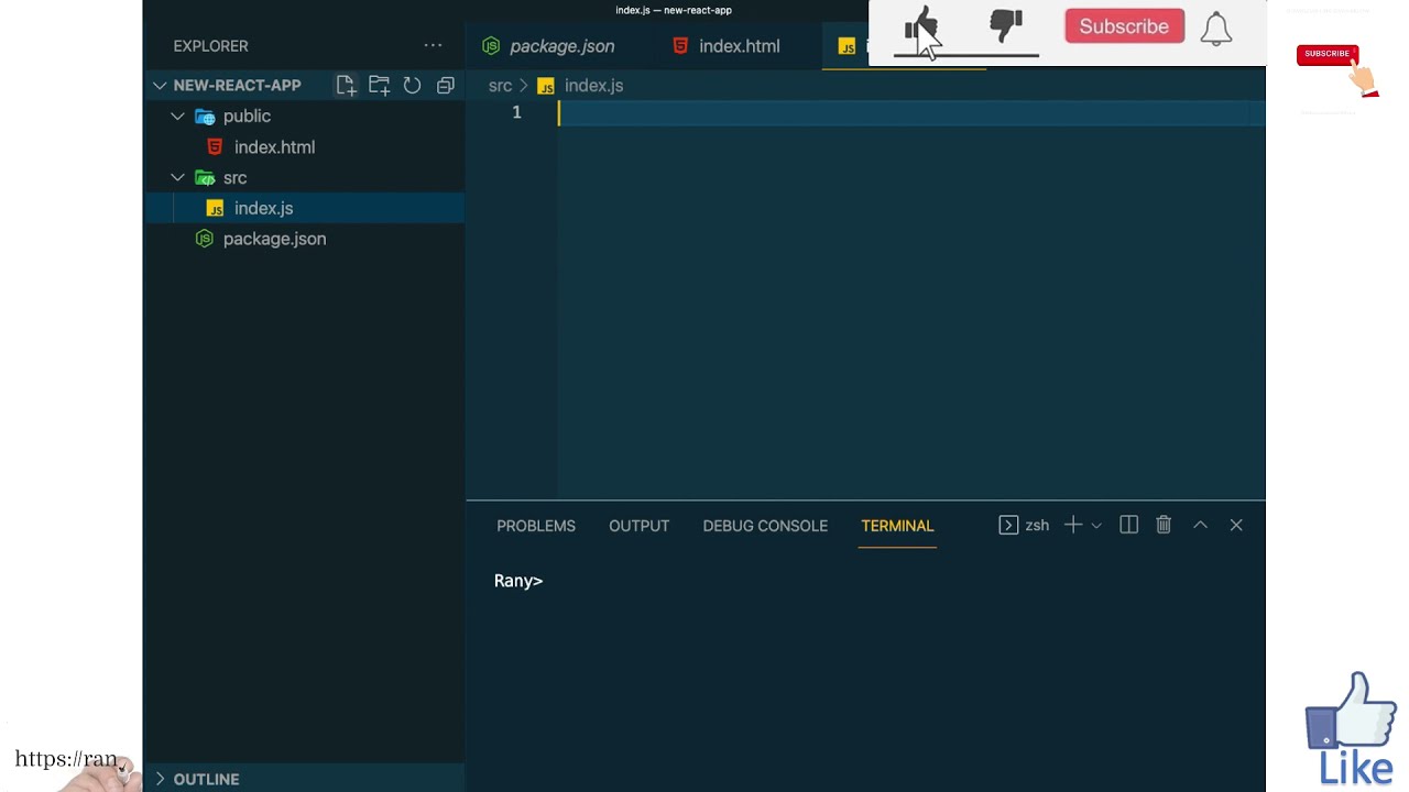 Folder Structure   React from Beginner to Expert without CRA