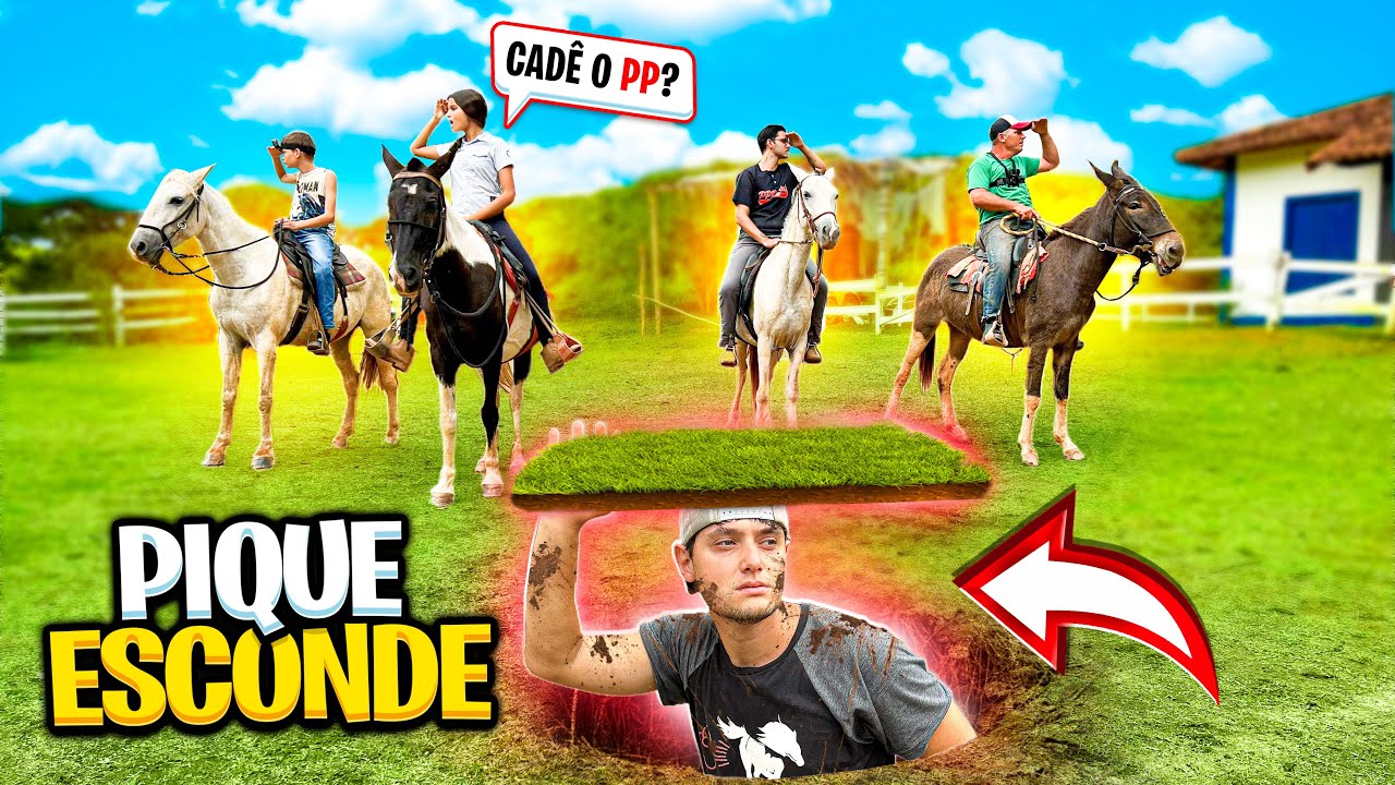 ESCONDE ESCONDE a CAVALO Nível HARD