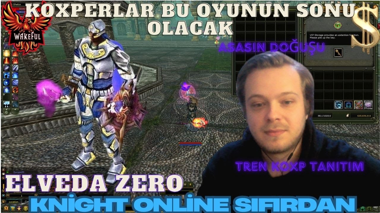 ZEROYA VEDA VAKTİ ! KOXPERLAR OYUNUN SONUNU GETİRECEK ! KNİGHT ONLİNE SIFIRDAN