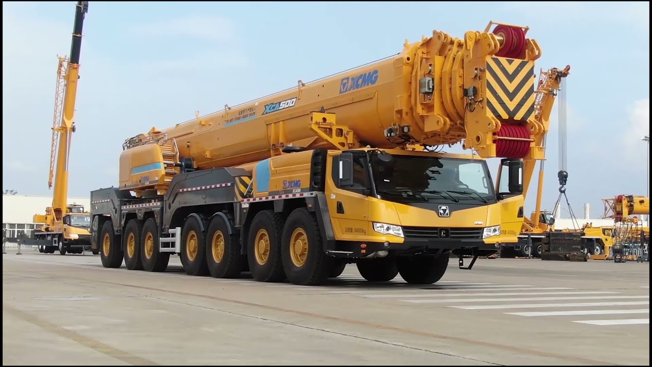 Линейка кранов XCMG XCA от 300 - 1600 тонн
