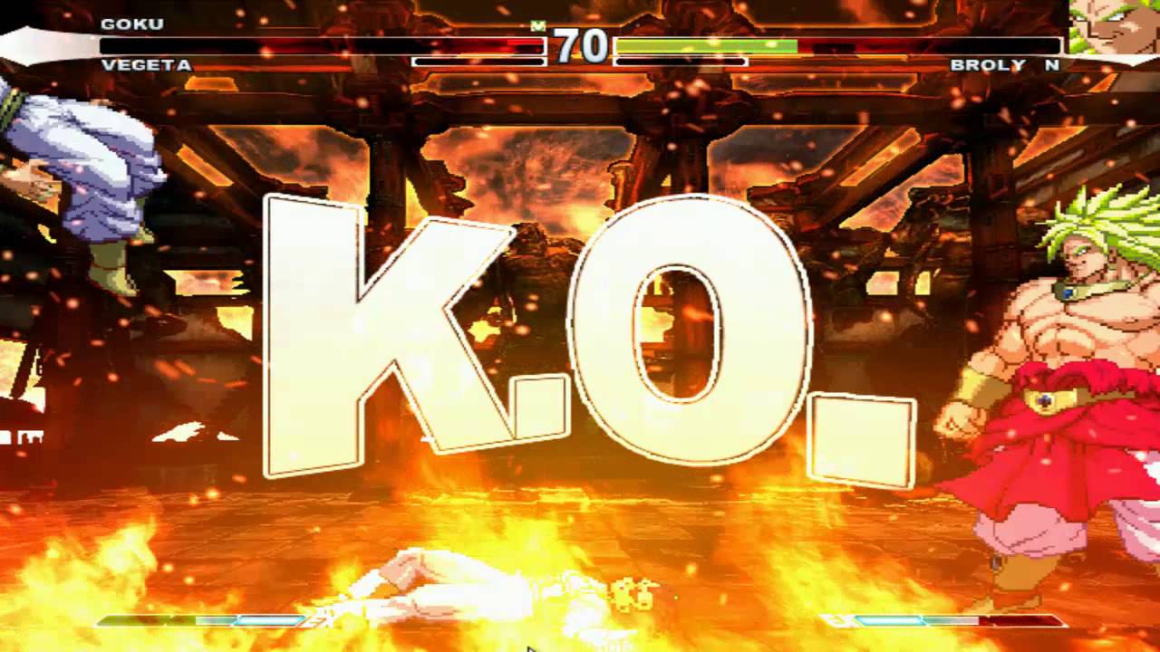 Dragon Ball Extreme Mugen :: Goku & Vegeta vs. Broly