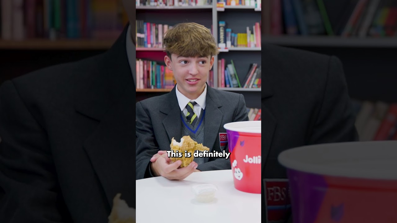 Brits try Jollibee for the first time!