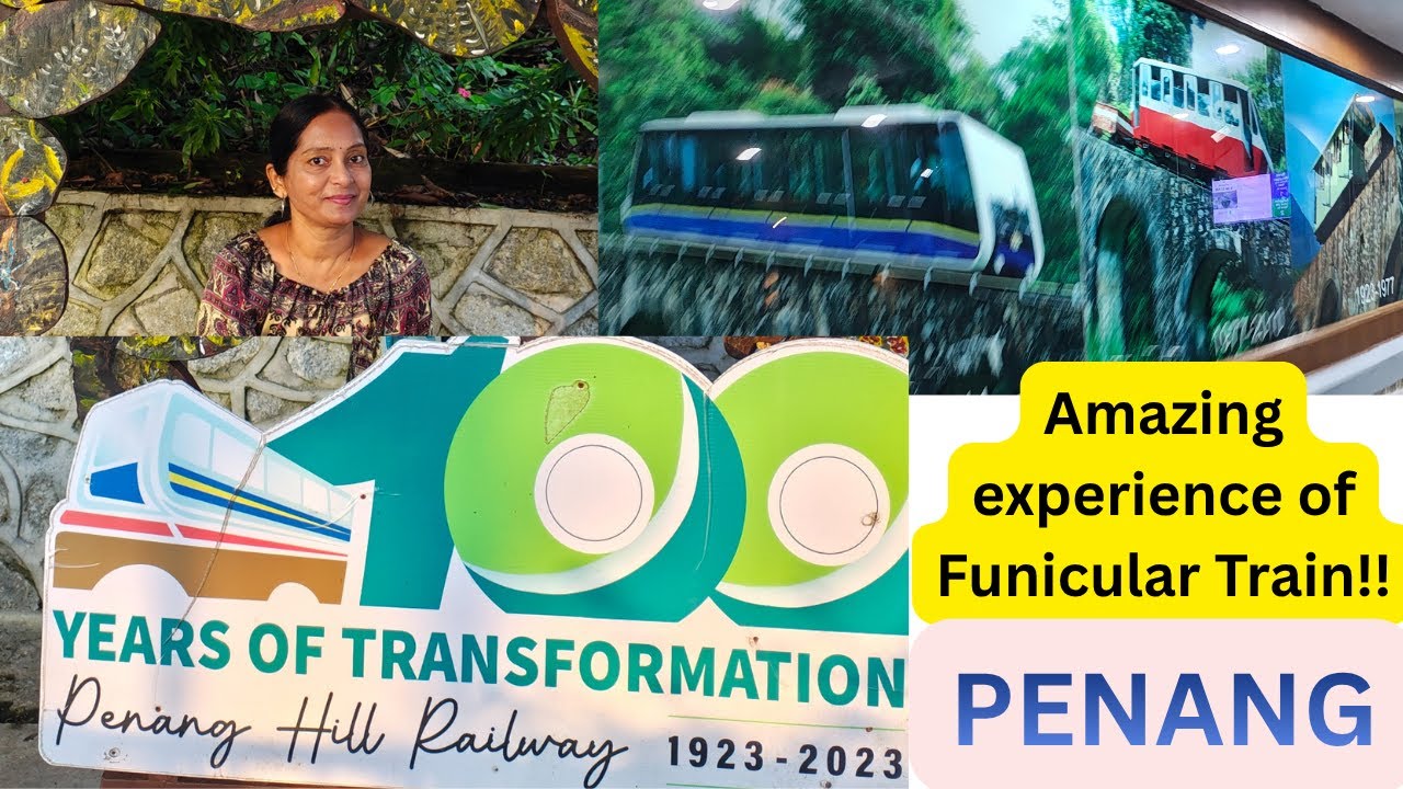 Funicular Train Journey & Top Views PENANG(Malaysia) EP-3