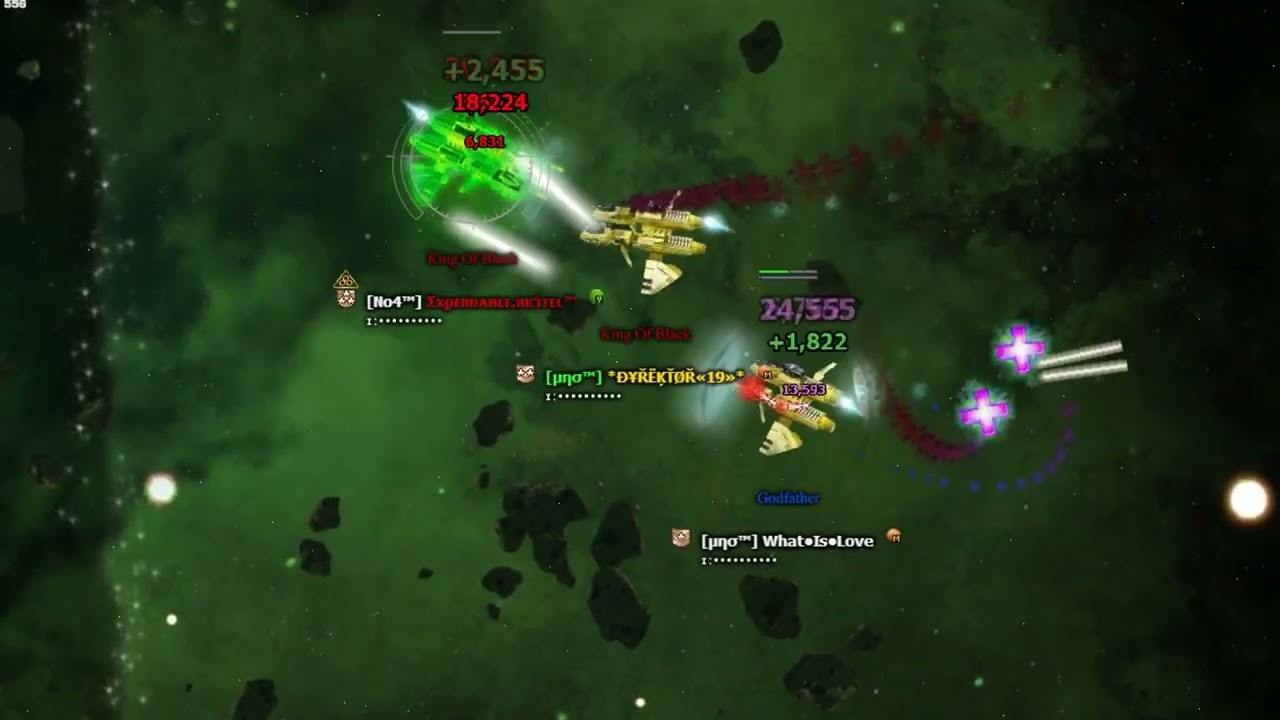 DarkOrbit - μησ™ vs No4™ (BlackGalaxy pvp private server)