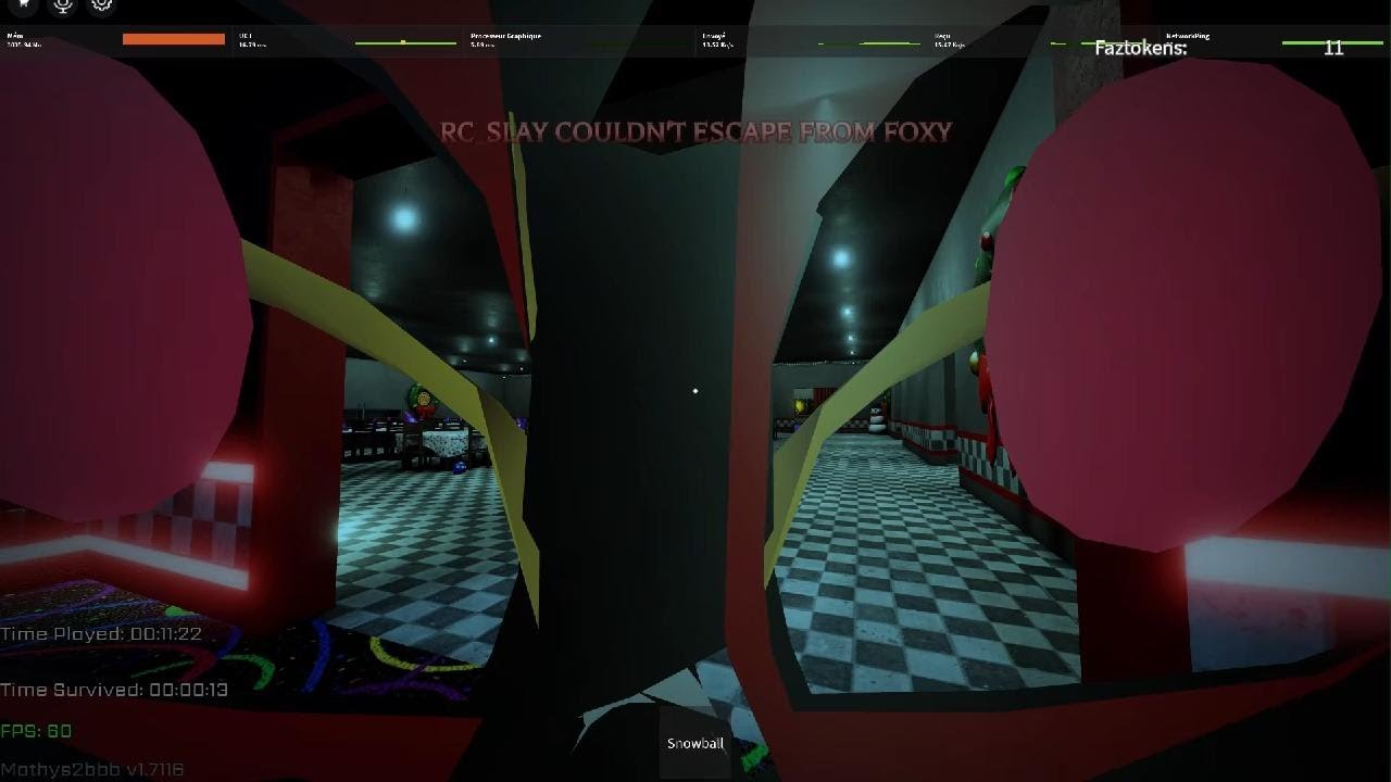 Je joue à des jeux.fnaf